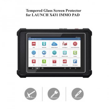 Tempered Glass Screen Protector for LAUNCH X431 IMMO PAD